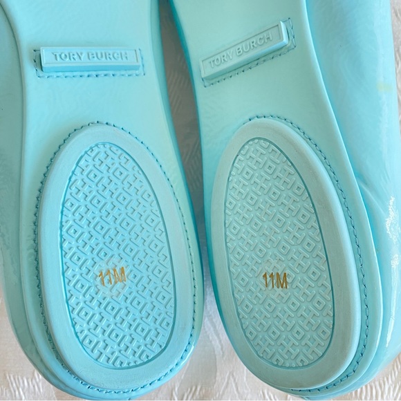 Tory Burch Blue Minnie Travel Ballet - Picture 10 of 15